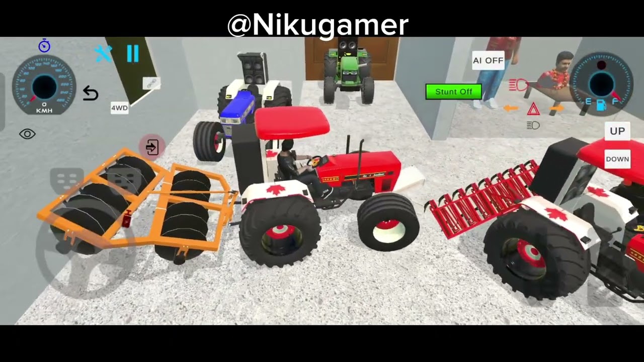 Trector Video game #swaraj #gaming #newholland 