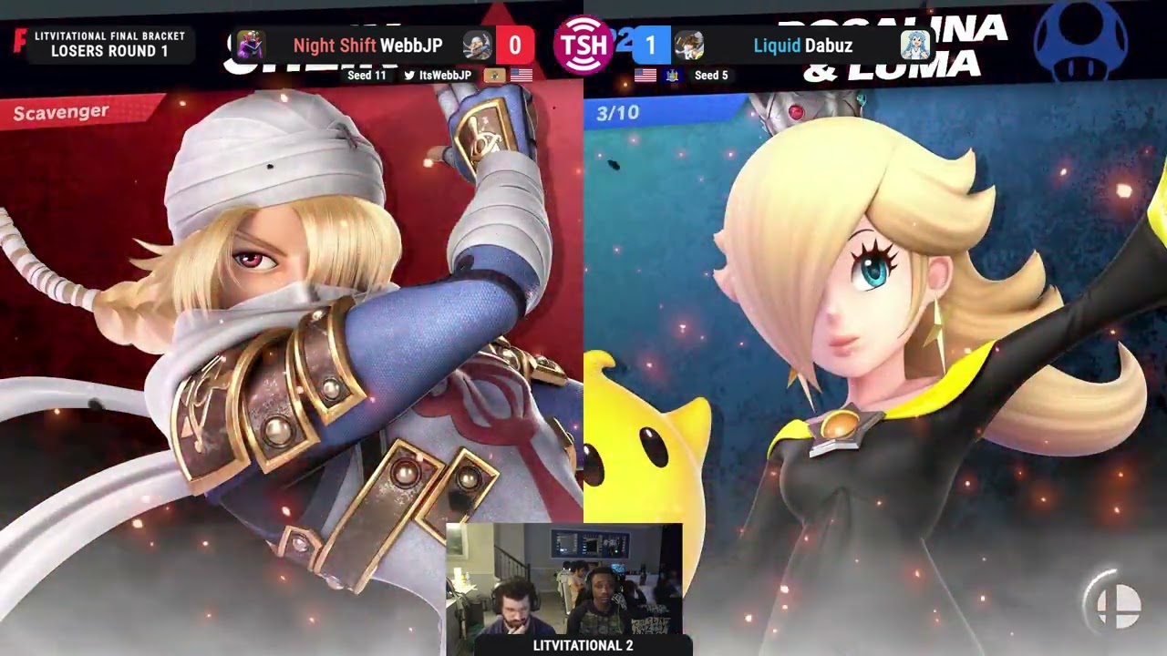 Litvitational 2 - WebbJP (Sheik) vs. Dabuz (Rosalina & Luma) | 08 Mar '24