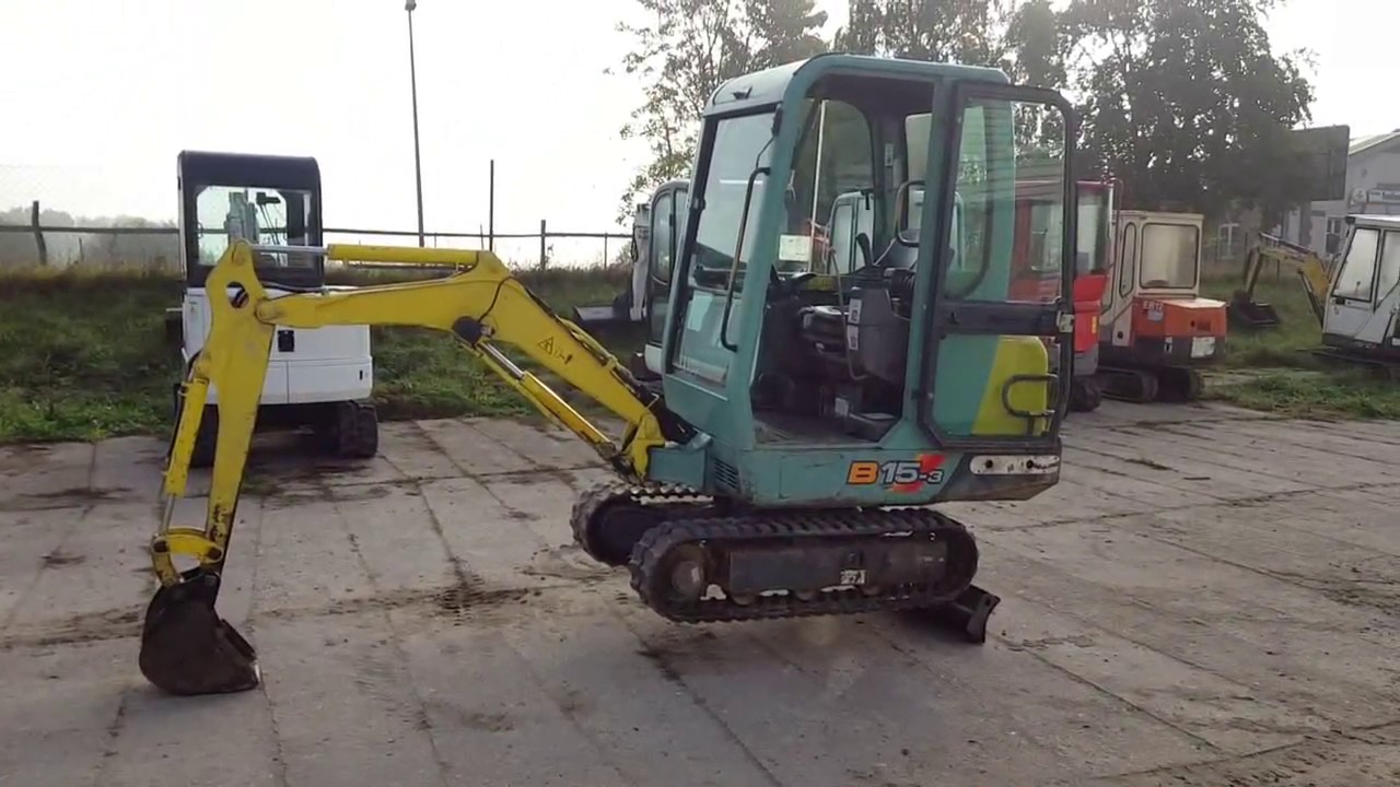 yanmar B15-3 minibagger
