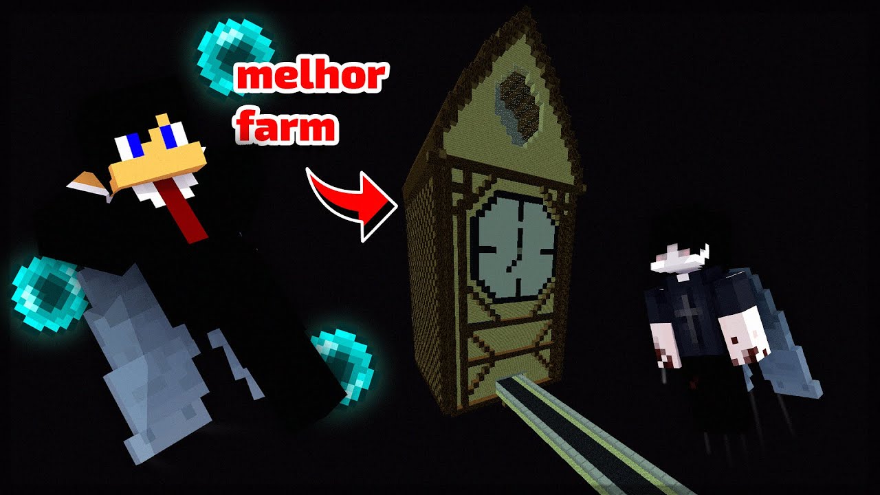 A Melhor Farm de Enderman do Minecraft = Belo Mundo #09