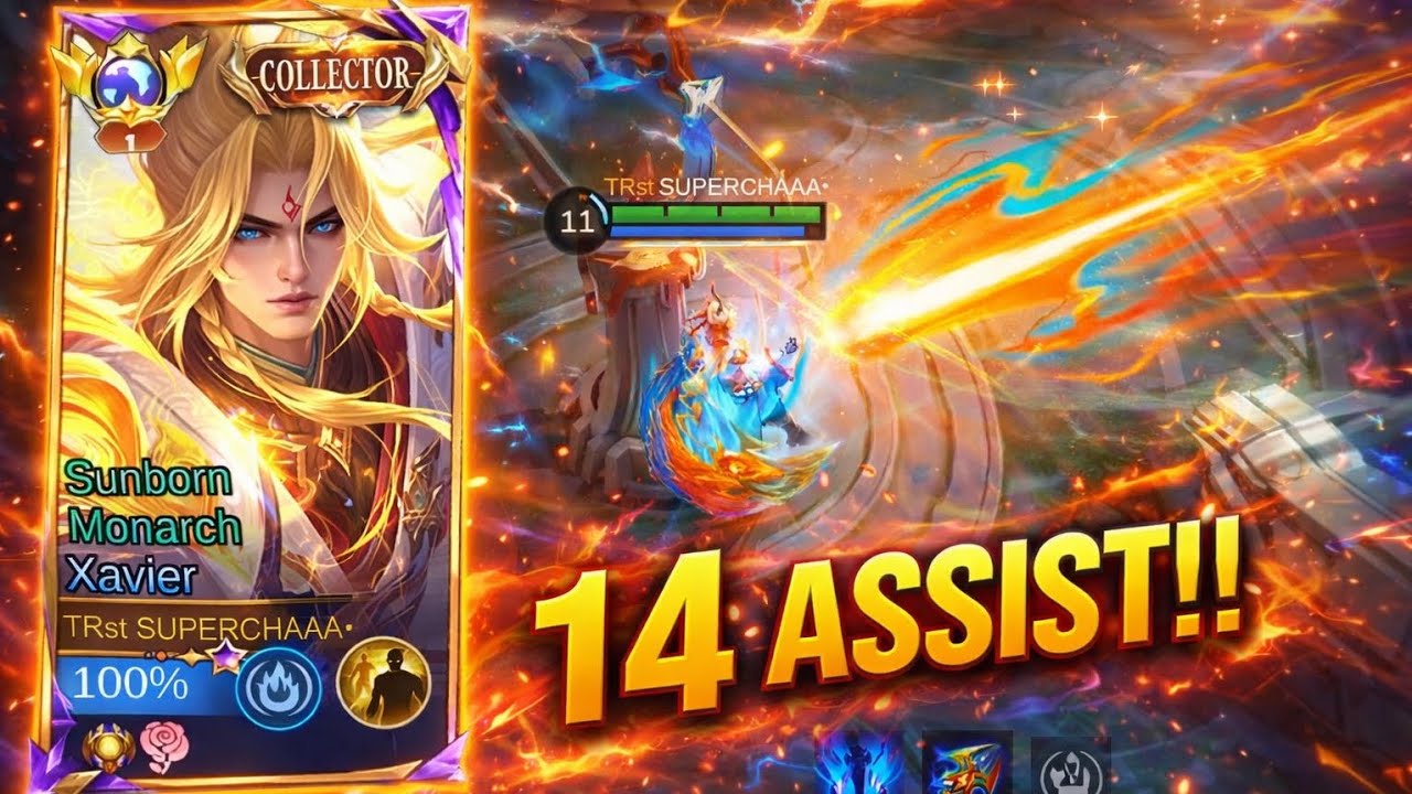 8/2/14 XAVIER! MUSUH GAK BISA NAFAS | BEST BUILD XAVIER TERSAKIT | MLBB 
