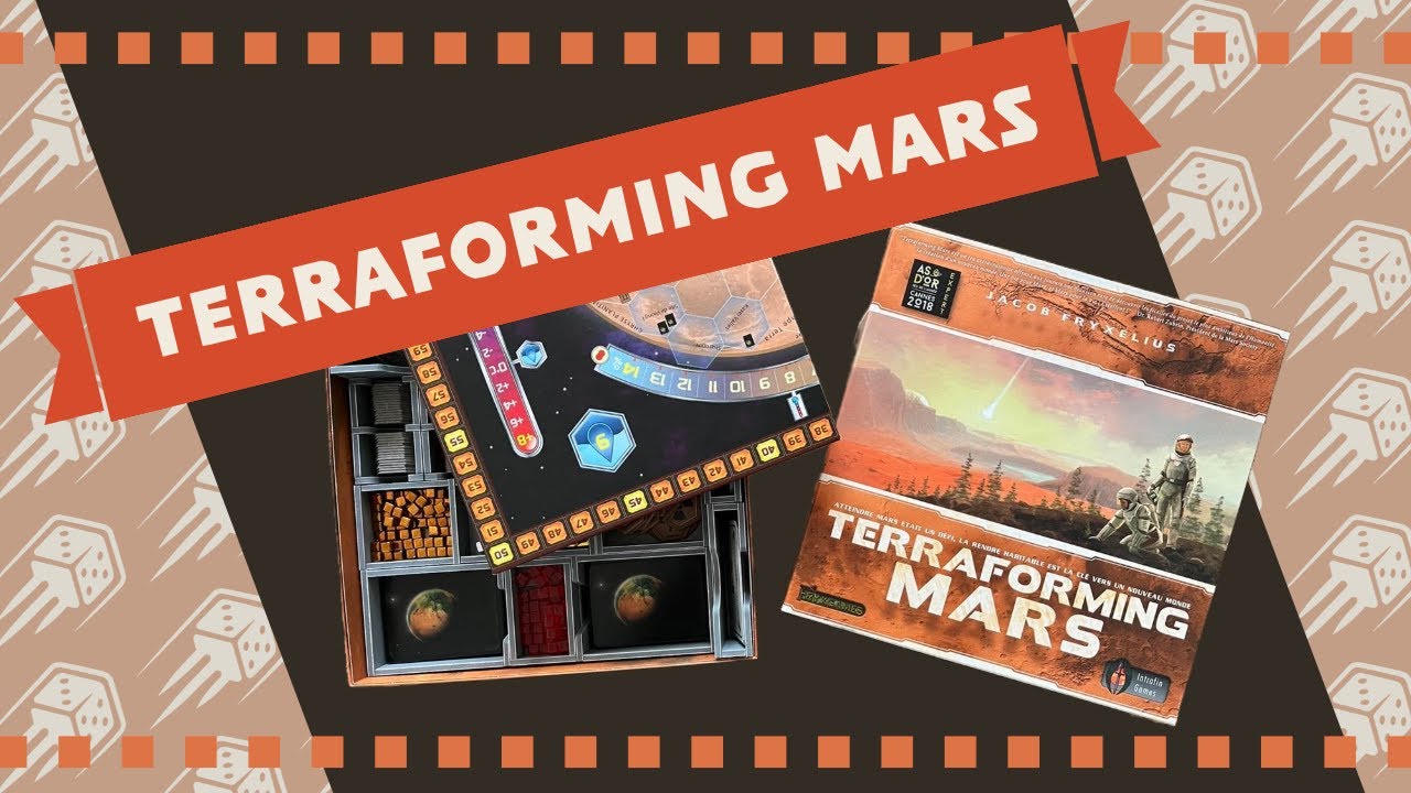 TERRAFORMING MARS Jeu récap 20'' avec mise en place en temps réel