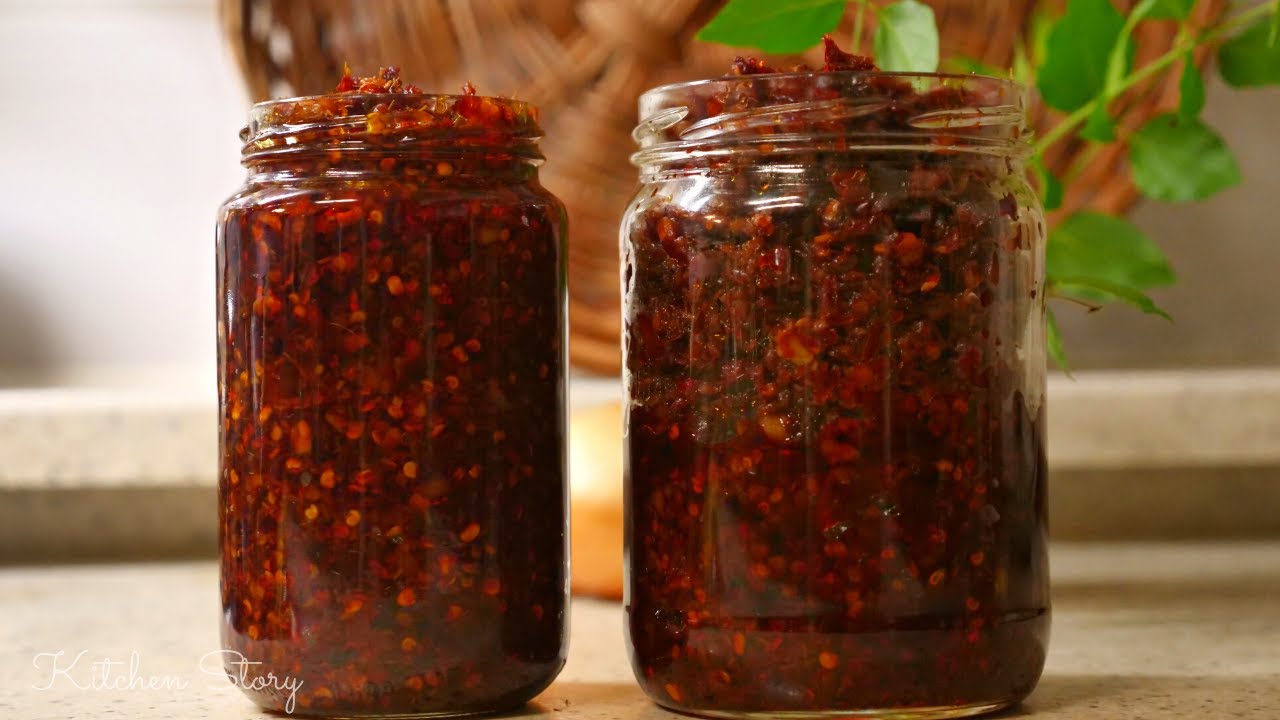 ម្ទេសឆាឈ្ងុយឆ្ងាញ់ ២បែប [2ways/Easy Delicious Chili Oil][Kitchen Story]