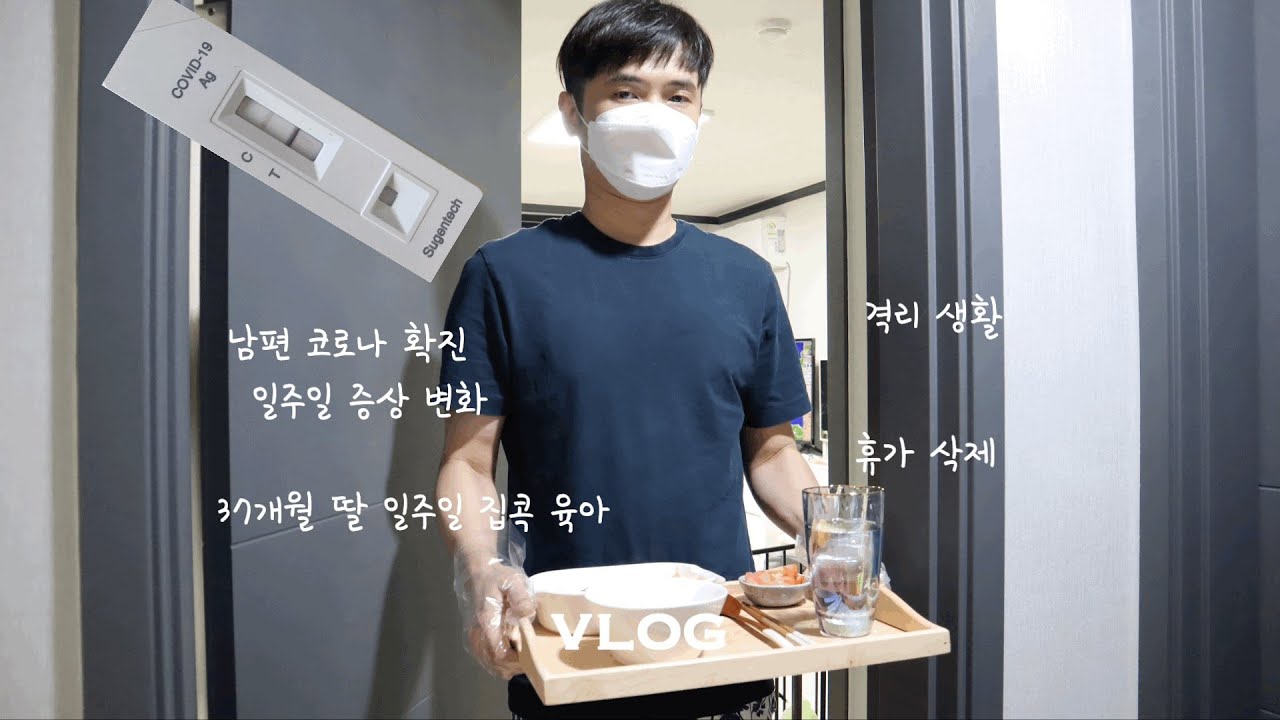 애,개,남편 돌보는 임산부 브이로그 일주일 집콕