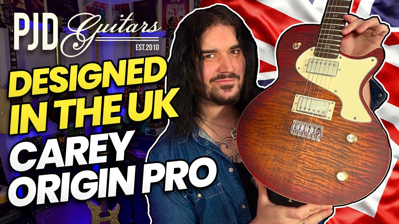 A Sleek, Refined, Modern Single Cut At A Killer Price! - The PJD Guitars Carey Origin Pro