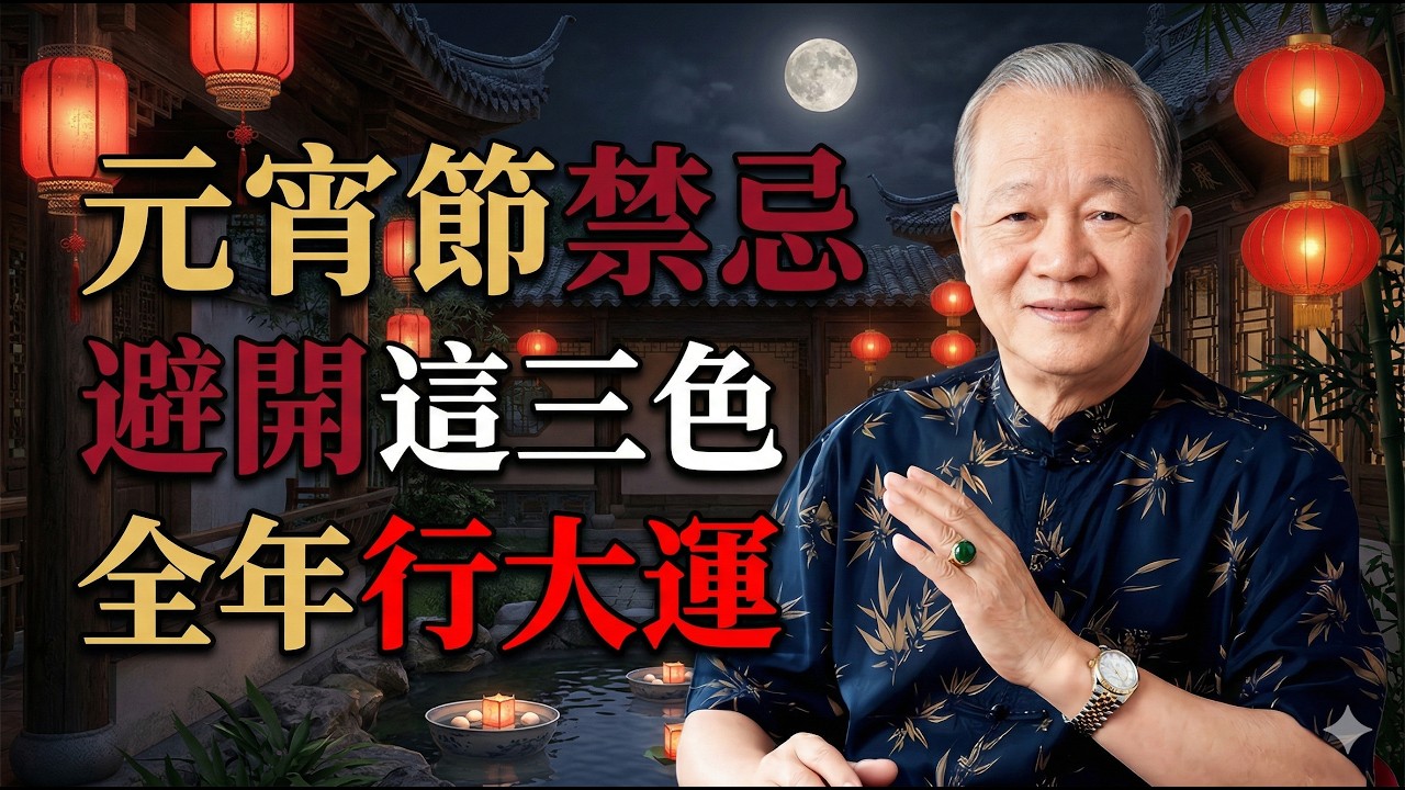3月3日元宵節氣場突變！曾仕强：3大穿衣禁忌，最後一種顏色90%的人都穿錯了 #曾仕强 #易经智慧 #元宵節禁忌 #穿衣風水 #五行八卦 #趨吉避凶