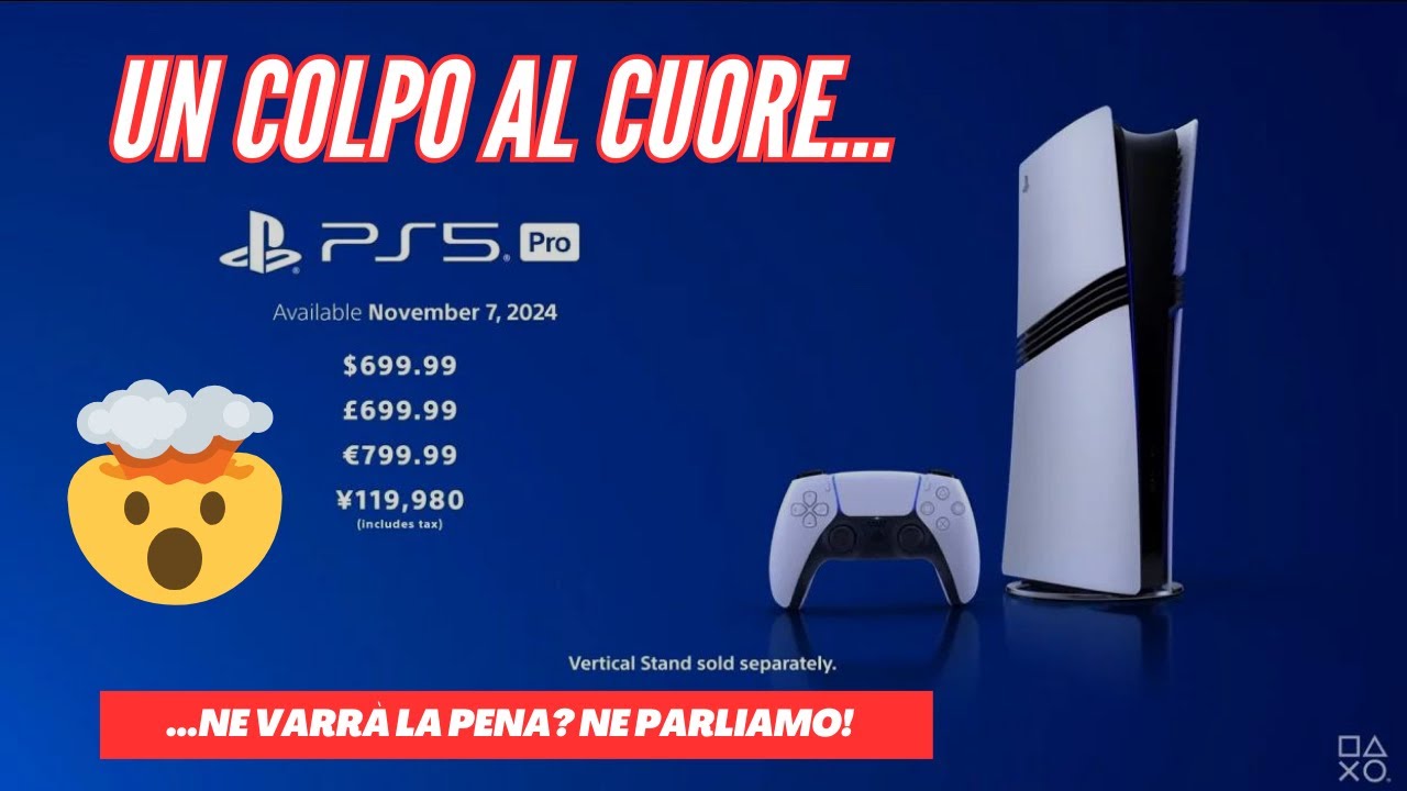 PS5 PRO costerà parecchio, ne varrà la pena?