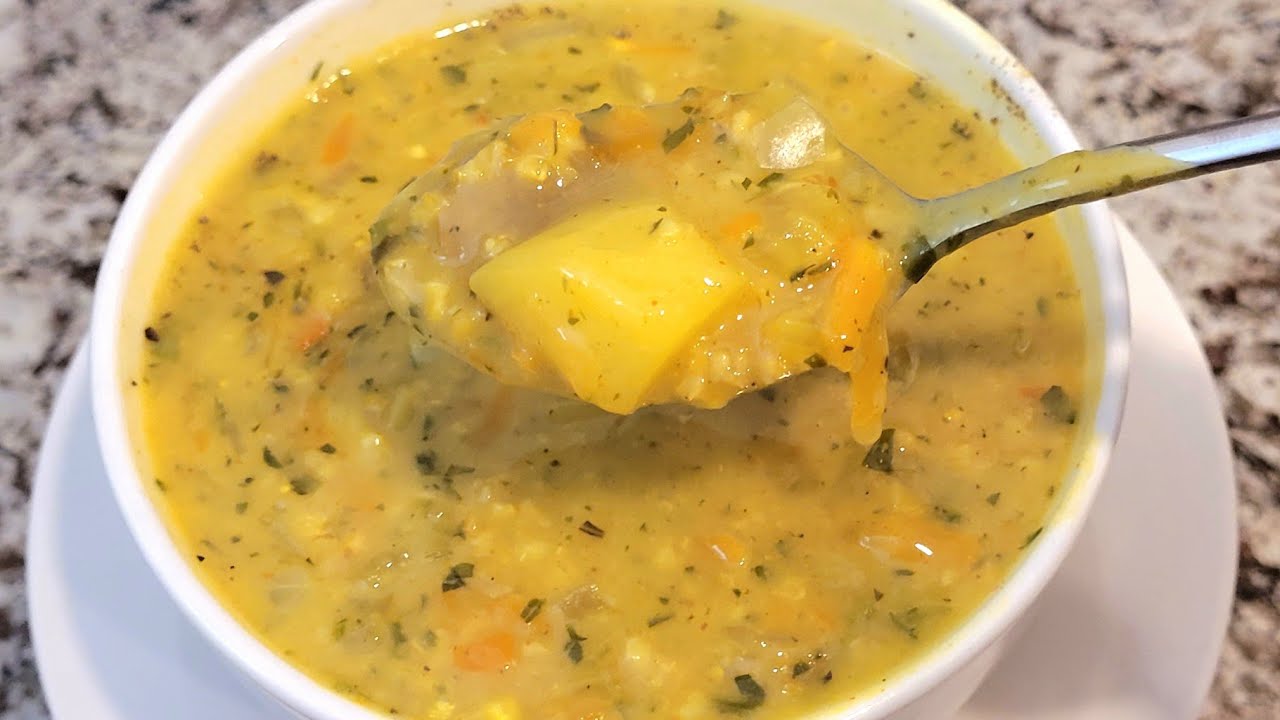 A healthy cheap vegan recipe ! lose weight  and cleanse your body with this medicated soup!