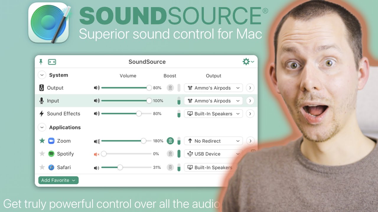 Управляйте звуком своего Mac: SoundSource от RogueAmoeba — оптимальная маршрутизация звука и эффекты