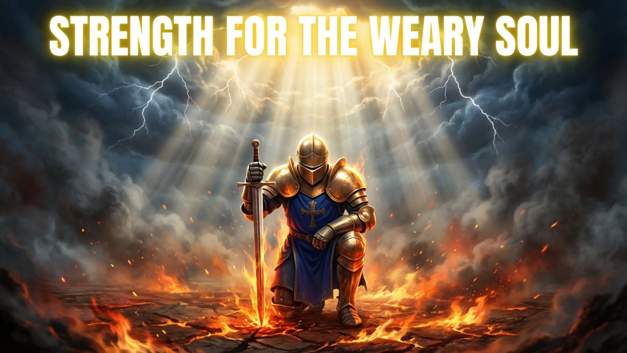 Strength for the Weary Soul | Epic direct, cinematic Music | Chantable #prayer #rain #templar #epic