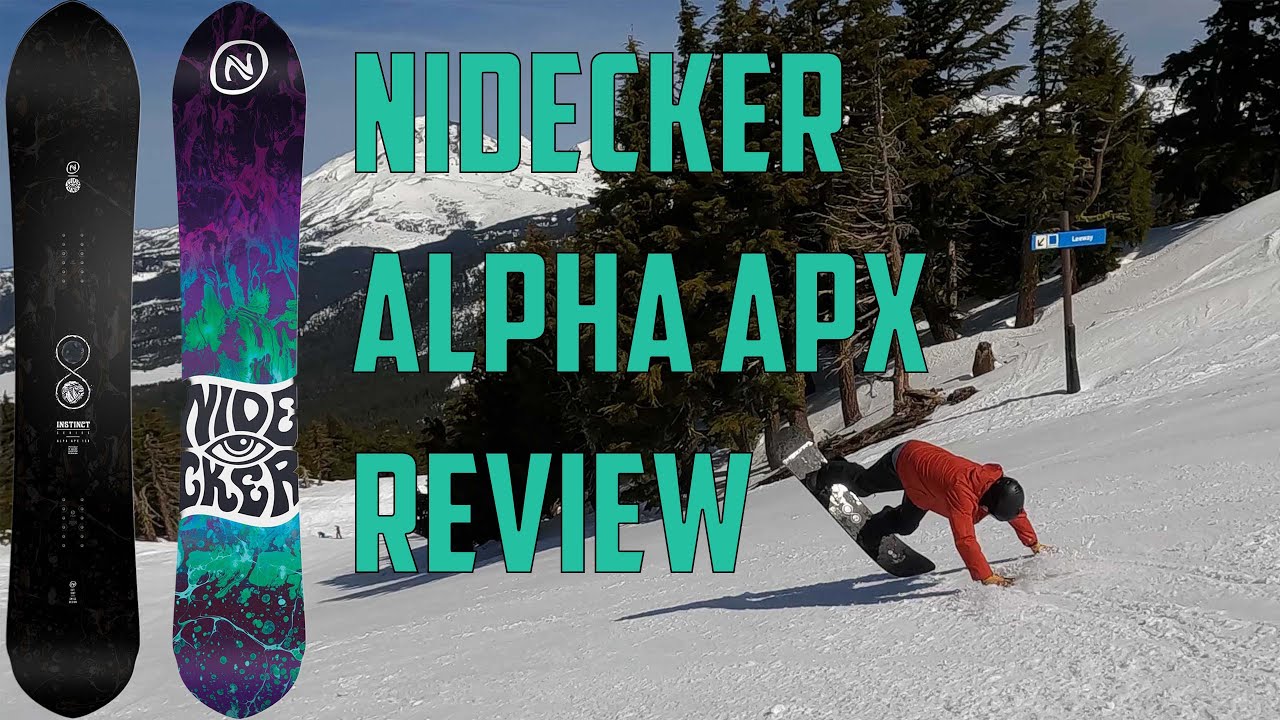 Обзор сноуборда Nidecker Alpha APX 2023 в сравнении с Alpha