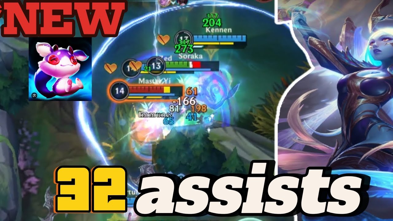Ambulance Soraka Support with *NEW* Mana Dream Maker Enchant | Wild Rift