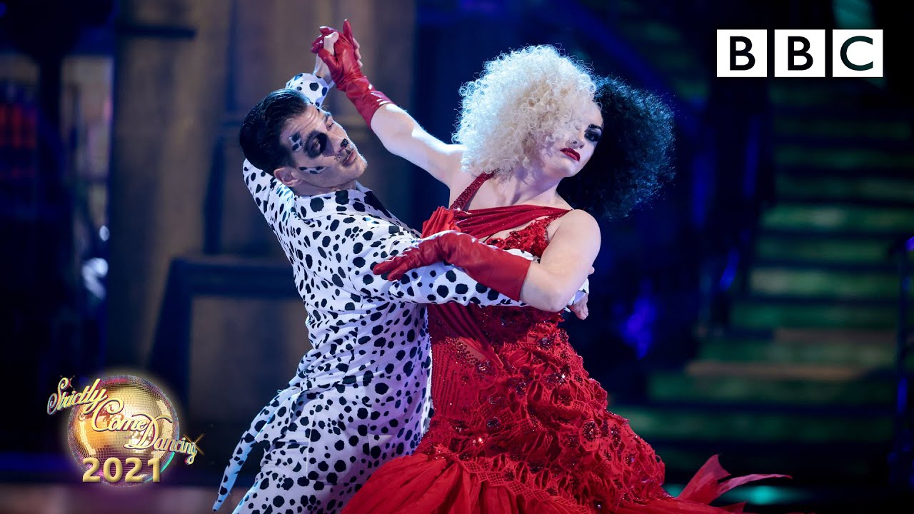Katie McGlynn and Gorka Marquez American Smooth to Cruella De Vil from Cruella ✨ BBC Strictly 2021