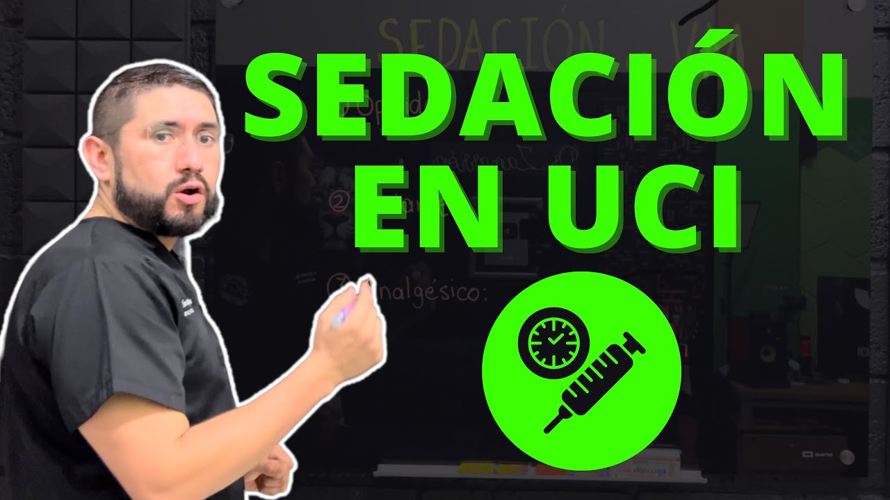 ¿Cómo dejar SEDACIÓN 💉en pacientes bajo Ventilación Mecánica? (Aquí te lo explico)