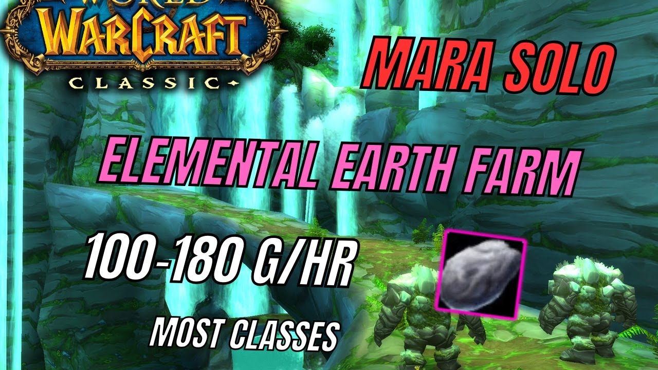 Ферма стихий земли Мары в FRESH Classic WoW