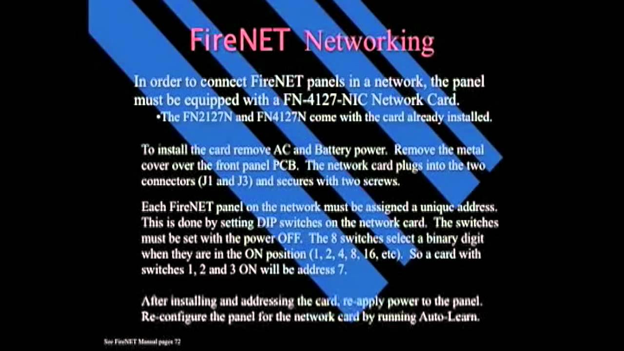 Hochiki FireNET&reg; Networking Overview, FN Training 41