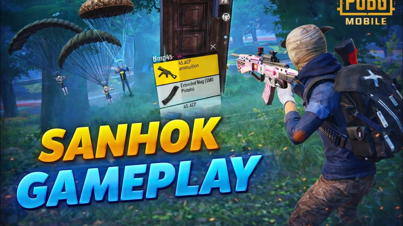 PUBG mobile crazy sanhok gameplay 😱#mobilegame 