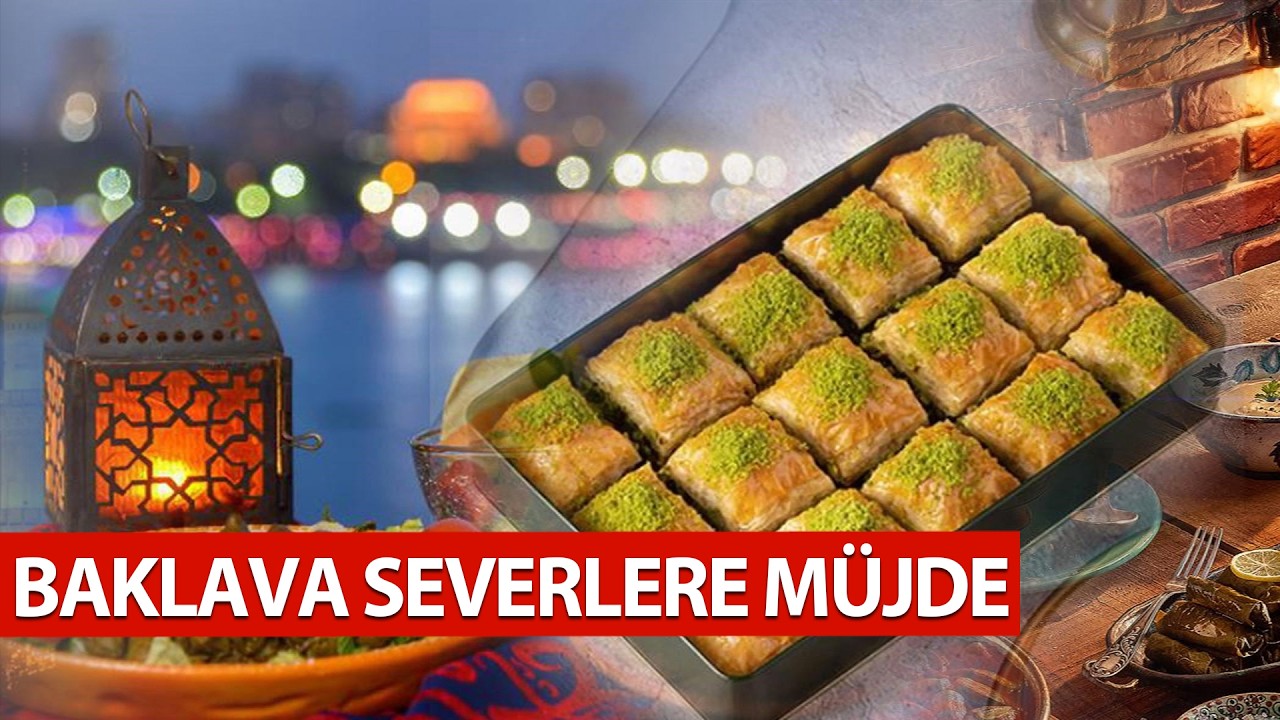 BAKLAVA SEVERLERE MÜJDE!