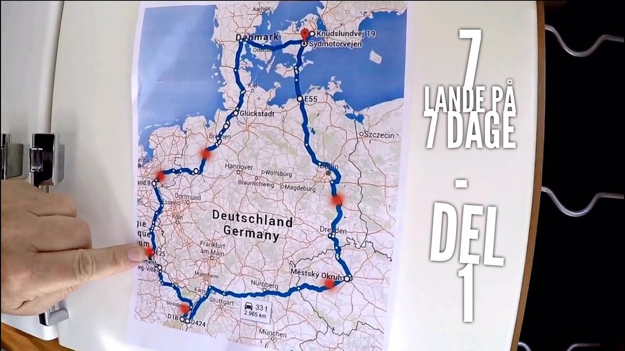 7 lande på 7 dage - del 1
