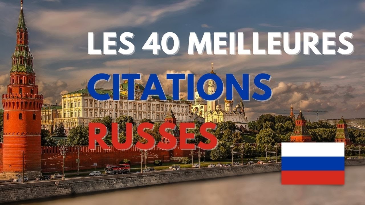 [PROVERBE]🇷🇺PROVERBES RUSSES À CONNAITRE !🇷🇺