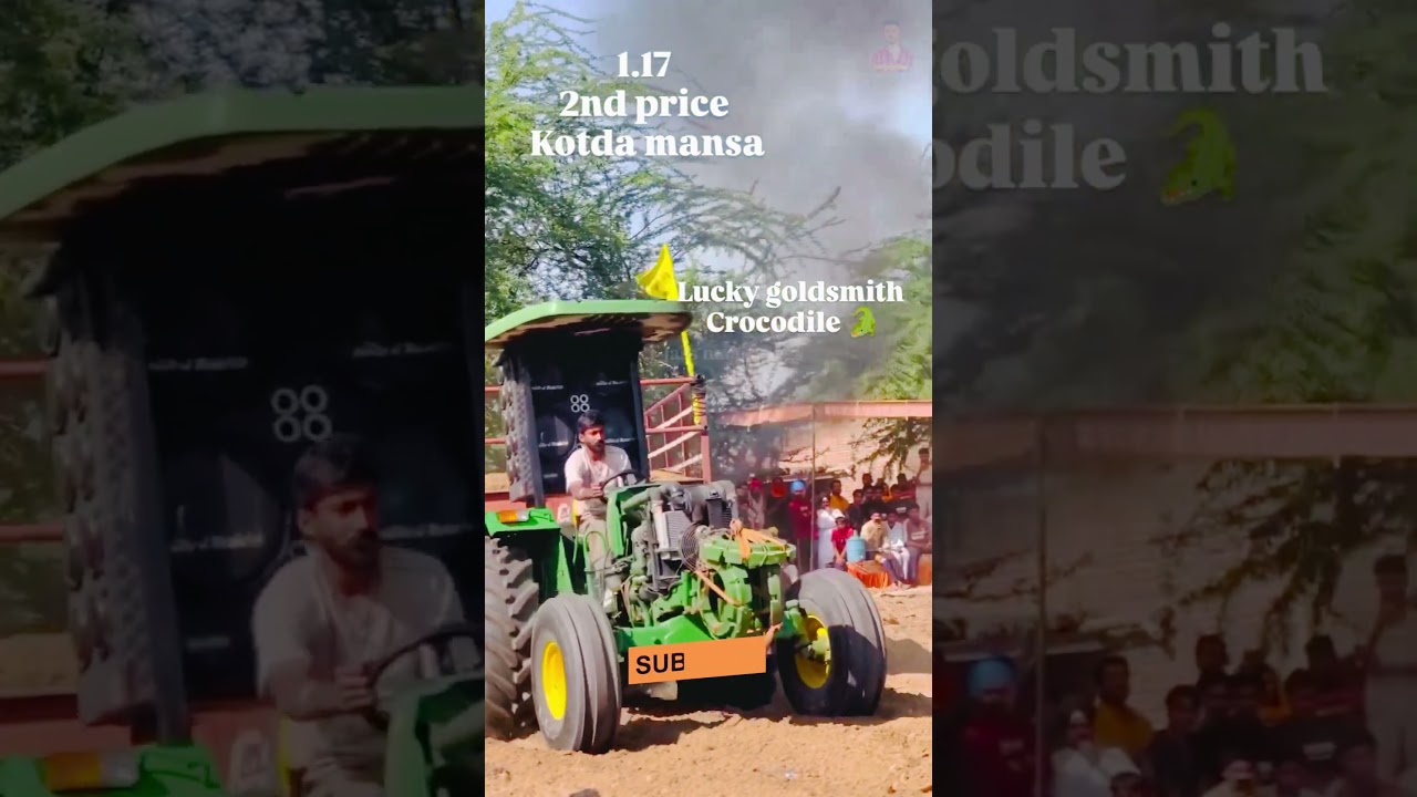 2️⃣ Price ਕੋਟੜਾ ਮਾਨਸਾ 🚜 crocodile 🐊 Lucky goldsmith | Tractor mela #shorts #tractorvideo #tractor