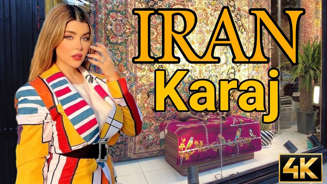 IRAN Walk|JAHANSHAHR:The most expensive and luxurious neighborhood in Karaj | walk #Iran #Karaj 2022