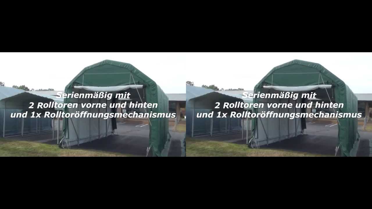 BARN STYLE Garage HEAVY DUTY , Wohnmobilgarage Lagerzelt