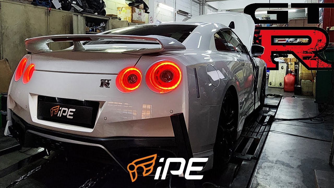 NISSAN GTR R35 IPE EXHAUST STAGE 2 | 557WHP DYNO RUN