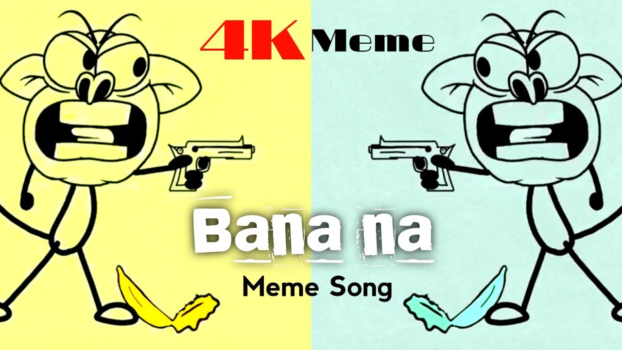 Banana Remix (4K Meme Song) | Funny Monkey Song | Music Zone