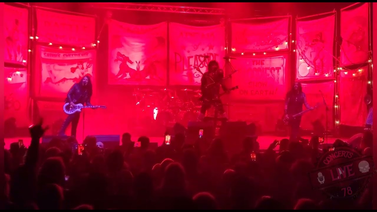 WASP Live Full Set Agora Cleveland Ohio Animal I Wanna Be Somebody Blackie Lawless 4K 11/12/22