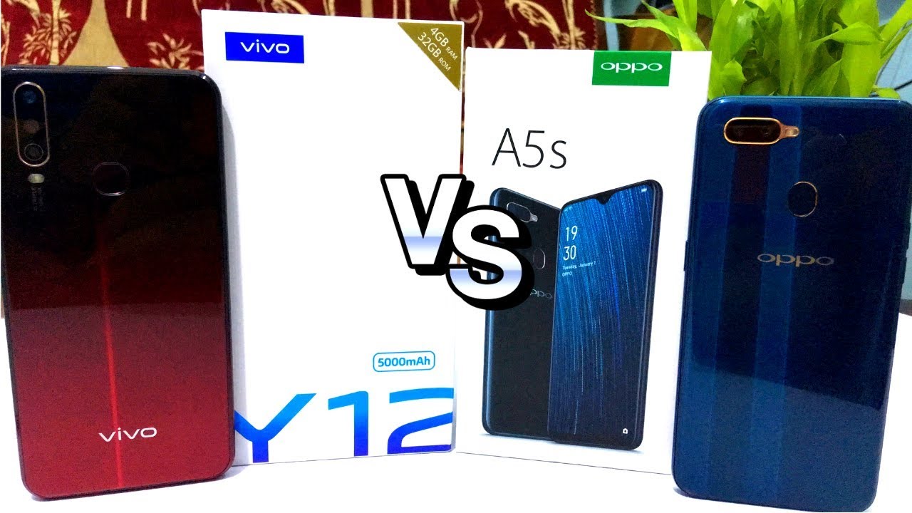 Vivo Y12 vs Oppo A5s l Unboxing l Review🔥 l Camera📸 l Battery 🔋दमदार कौन 💪