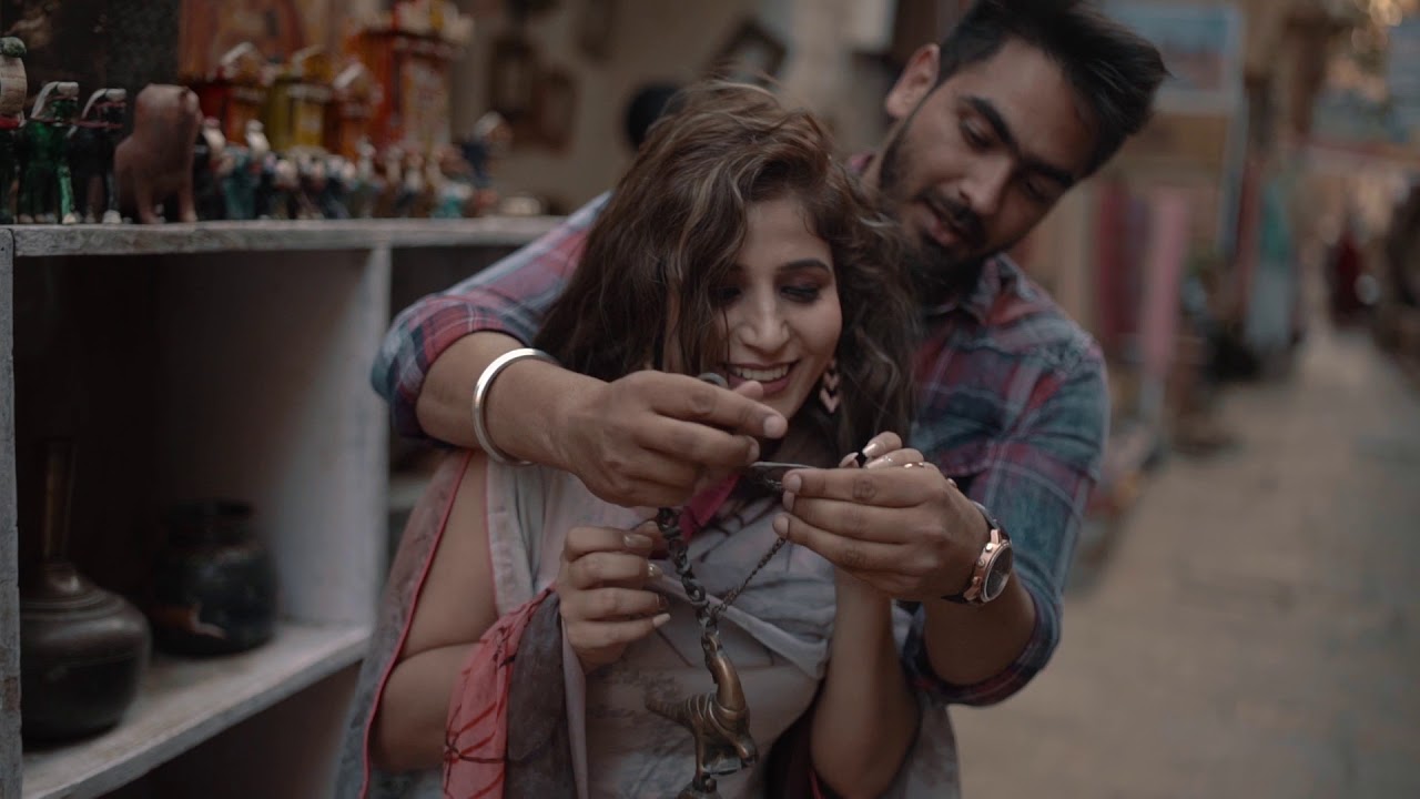 A travel style pre-wedding video (Jaisalmer).    Nasha ft. Preet ♥️ Charan.