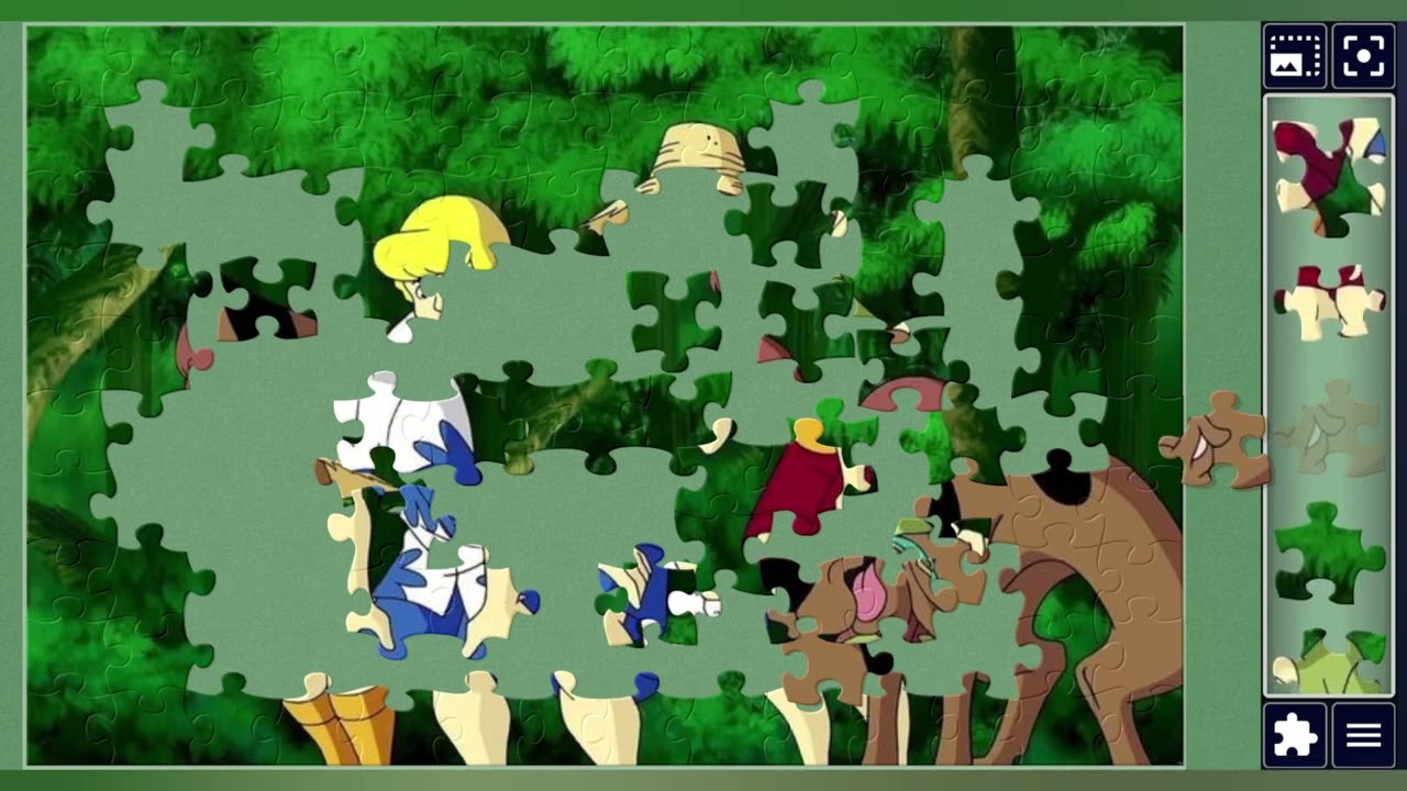 Mystery Gang in the woods👫👫🐕🌲🌈✨️🪄//jigsaw puzzles journey🧩🧩//puzzles Collection🧩//puzzlesArt🧩🧩//