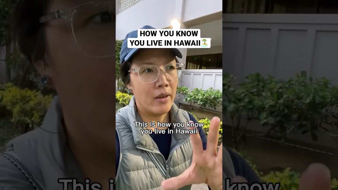 How You Know You Live In Hawaii🏝️
