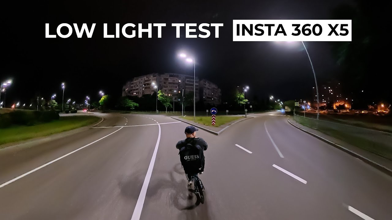 Insta360 X5 Low Light Test | 5.7K vs 8K