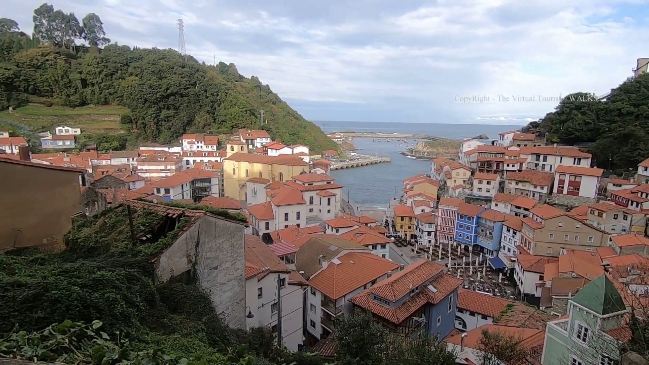 Cudillero - Walk  to the Top of the Village - Asturias, Northern Spain