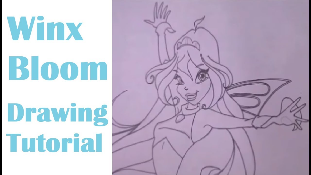 Bloom Original Winx Club Drawing Tutorial No.7