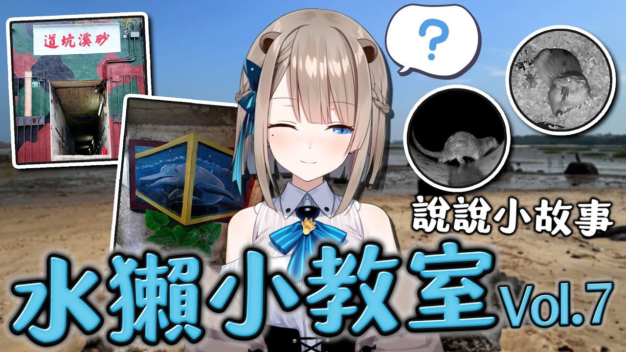 露恰露恰的水獺小教室Vol 7-水獺同胞的小秘密 金門地區歐亞水獺海岸活動現況