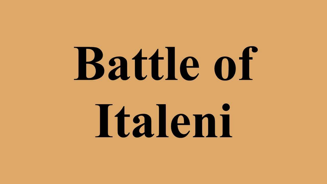 Battle of Italeni