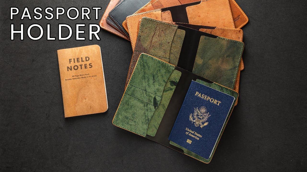 Leather Passport Holder