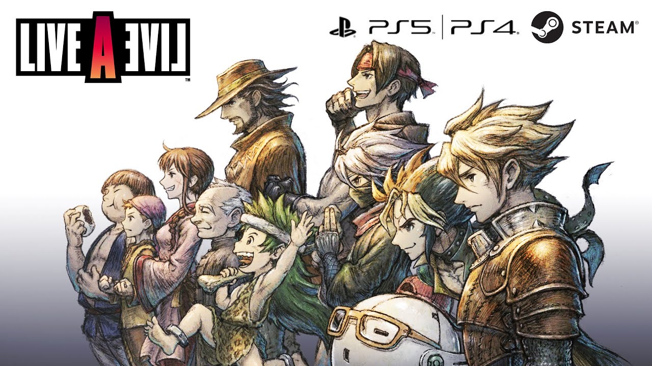 《LIVE A LIVE》PS4、PS5、Steam版公開消息宣傳影片