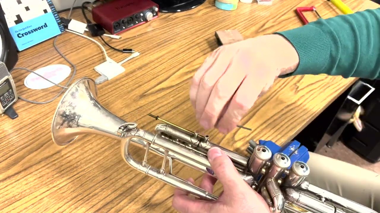 How to make an extended third valve slide rod