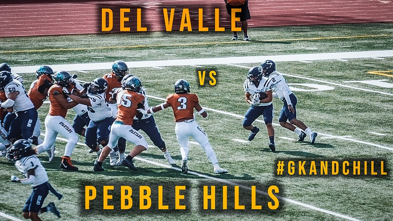 Del Valle vs Pebble Hills HS | Varsity Football @ THE SAC 2022
