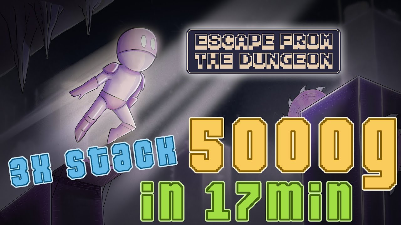 ESCAPE FROM THE DUNGEON - 5000G IN 17 MIN - 3X STACK (XBOX ONE / XBOX SERIES / WINDOWS)