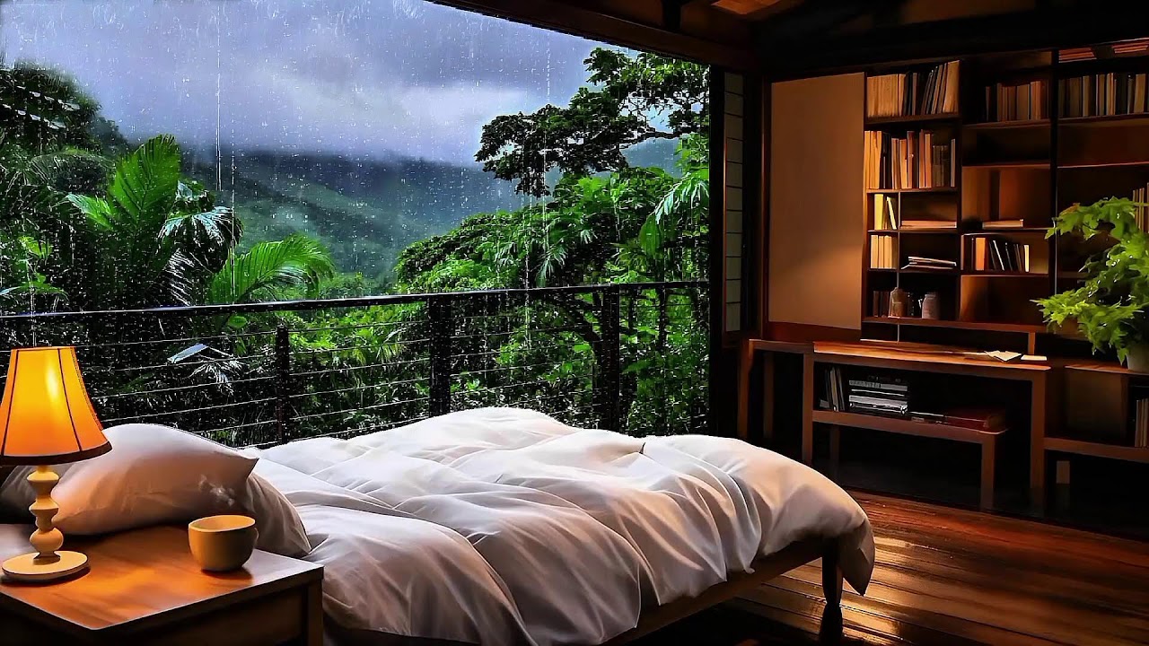 INSTANT SLEEP MODE - Soft Night Music + Insomnia Relief | Rain Sounds for Anxiety