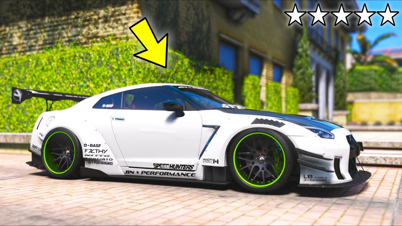 I stole Tanner Fox's GUACZILLA GTR!! (GTA 5 Mods)