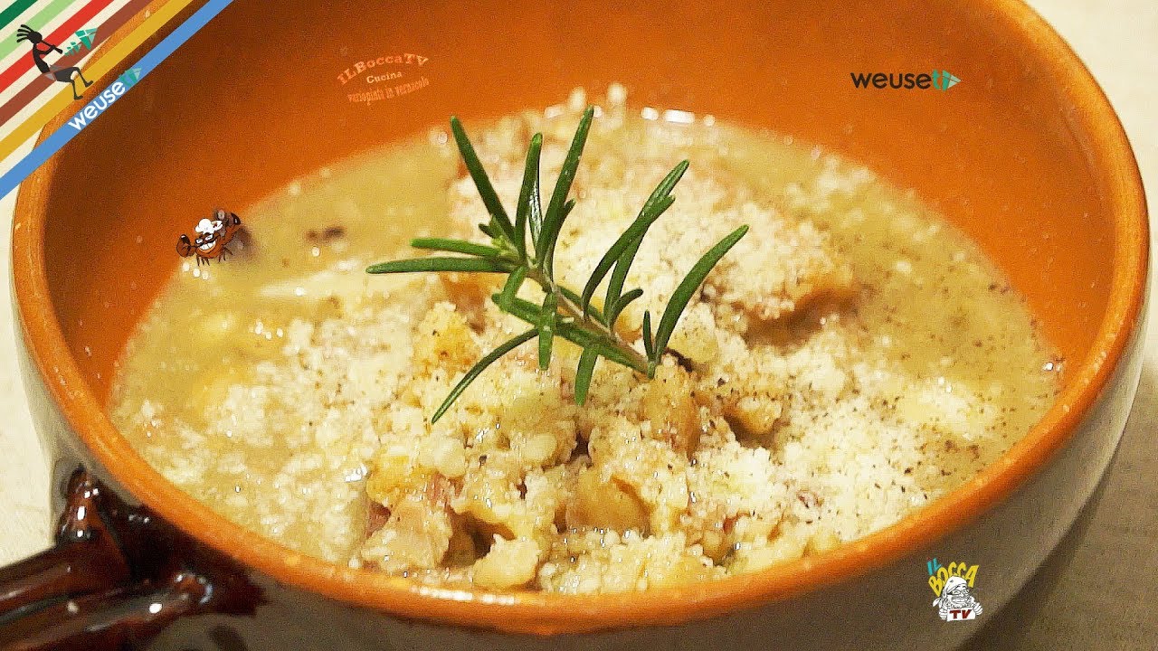 254 - Zuppa di castagne o Brodolese...per la pancia un bell'arnese! (primo piatto nutriente facile)
