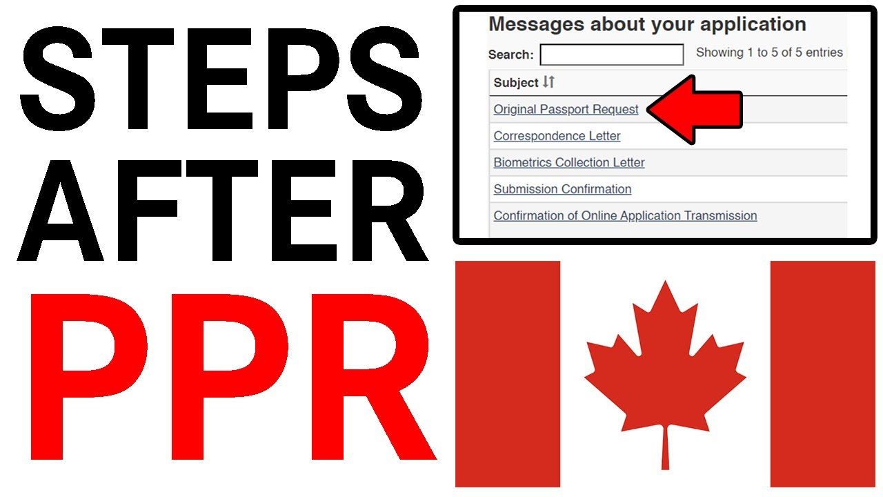 STEPS AFTER PPR? 🇨🇦 (Canada VISA Stamping Process)