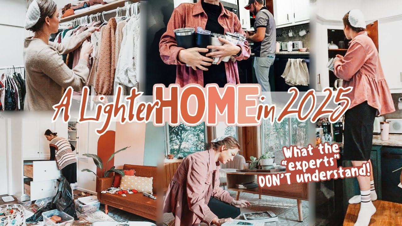 DECLUTTERING my HOME for 2025 | Tips from my REAL LIFE + What the 