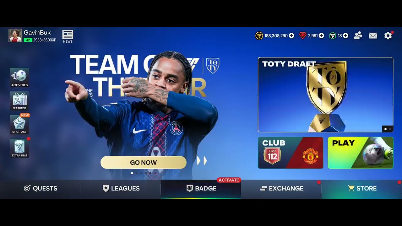 Banging TOTY Draft